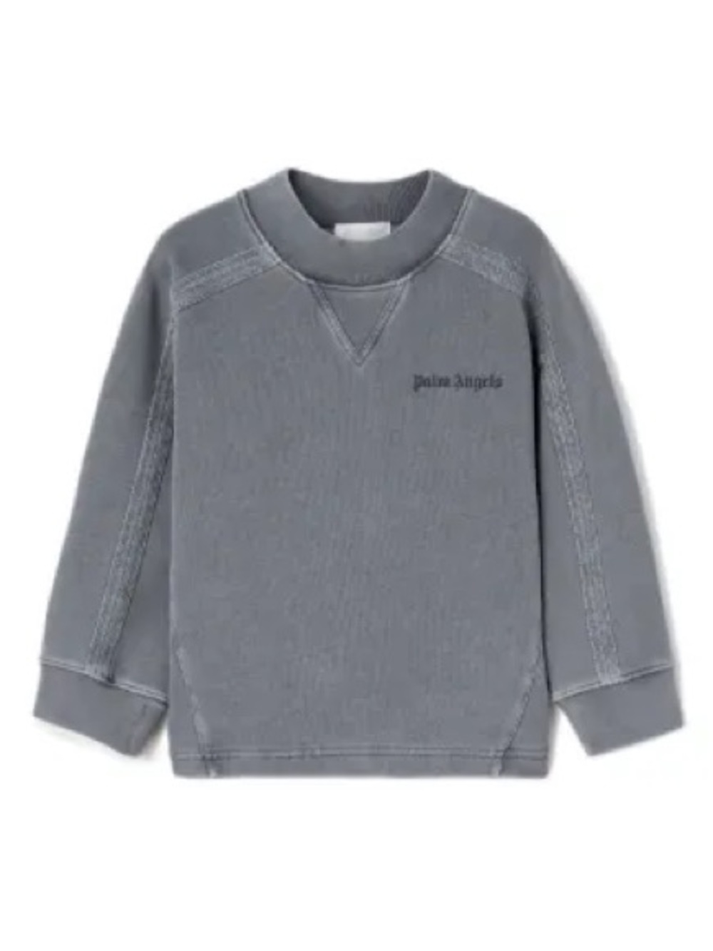 Palm Angels Grey Crewneck Sweatshirt